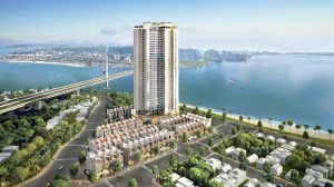 phoi canh 2 lien ke shophouse green diamond halong handico 6 ve dem